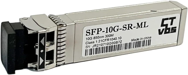 Alt view image 2 of 4 - SFP-10G-SR-ML SFP+SR/SW 10Gb/s 850nm Compatible Multimode SFP+ Transceiver Compatible