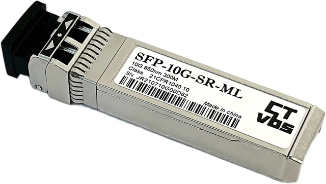 Alt view image 3 of 4 - SFP-10G-SR-ML SFP+SR/SW 10Gb/s 850nm Compatible Multimode SFP+ Transceiver Compatible