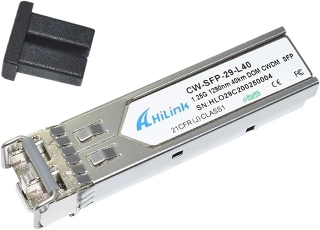 Alt view image 3 of 3 - Dual LC 1.25G 1290nm 40km CWDM SFP Transceiver with DOM Function