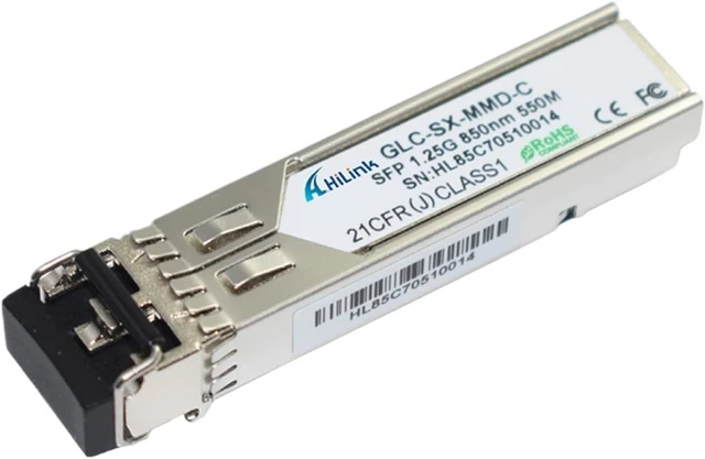 Main image of GLC-SX-MMD 1000BASE 1.25G GE SFP 550M MMF 850nm LC SFP Transceiver(2 pcs)