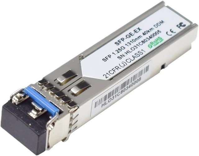 Main image of 1.25G 120KM 1000BASE 1550nm SMF GLC-ZX-SM Optical LC SFP Transceiver DOM(1 pc)