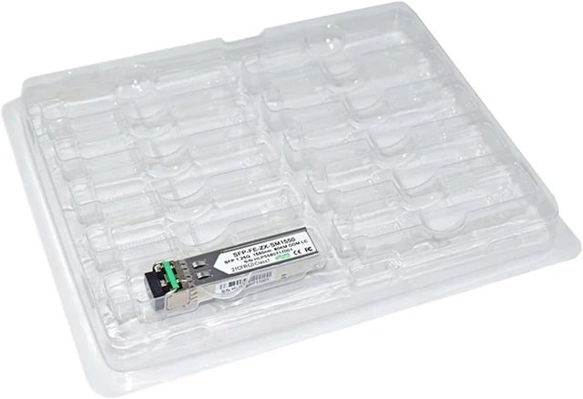 Alt view image 7 of 7 - 1.25G 120KM 1000BASE 1550nm SMF GLC-ZX-SM Optical LC SFP Transceiver DOM(2 pcs)