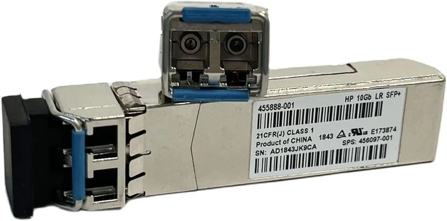 Alt view image 3 of 5 - 455888-001 455886-B21 BladeSystem 10Gb SFP+ 10G-LR 1310nm 10km Optical Transceiver