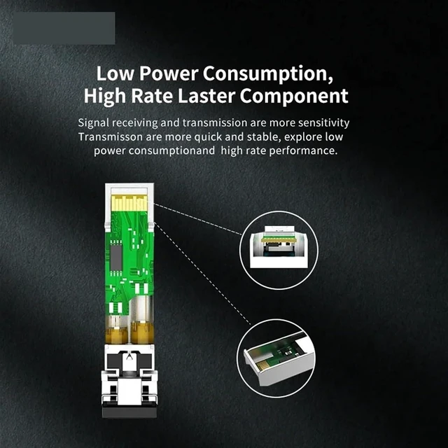 Alt view image 4 of 6 - 10G LC Duplex SFP Transceiver 1310nm 10KM Multi-Mode Fiber Optical Ethernet SFP Switch Compatible with Mikrotik(4pcs 10KM)