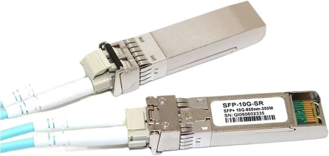 Alt view image 2 of 5 - SFP+ 10Gb SFP SR for SFP-10G-SR 10GBASE-SR Fiber Optic SFP Transceiver Dual Fiber(SM Dual 10KM 1PCS)