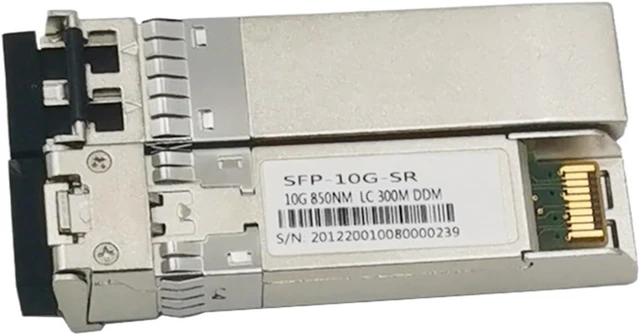 Alt view image 4 of 5 - SFP+ 10Gb SFP SR for SFP-10G-SR 10GBASE-SR Fiber Optic SFP Transceiver Dual Fiber(SM Dual 10KM 1PCS)