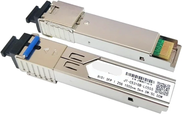 Main image of 5 Pair 1Gb SC 5KM/20KM SFP Gigabit Optical Single Mode Single Fiber Transceiver Compatible with Ethernet Switch(5 Pair 5km)