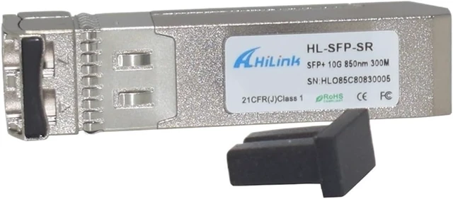 Alt view image 3 of 4 - MMF 10G 850nm 300m SR SFP+ Transceiver SFP-10G-SR