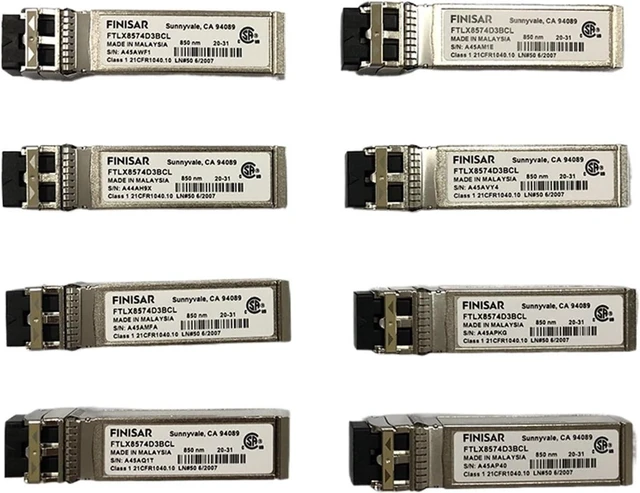 Alt view image 2 of 5 - FTLX8574D3BCL Optical Module SFP+10G SR 10G Multi-Mode Optical Fiber transceiver