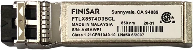 Alt view image 5 of 5 - FTLX8574D3BCL Optical Module SFP+10G SR 10G Multi-Mode Optical Fiber transceiver