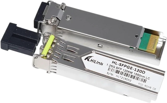 Alt view image 6 of 7 - 1.25G 120KM 1000BASE 1550nm SMF GLC-ZX-SM Optical LC SFP Transceiver DOM(1 pc)
