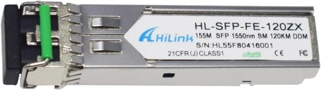Main image of ! 6Pcs HW OLT STM-1 155M 100base 120km 1550nm LC SFP Small Form Factor Pluggable Transceiver