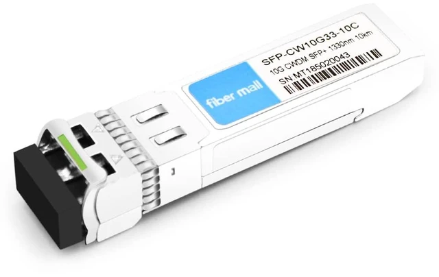 Main image of 10G CWDM SFP+ for Juniper Networks EX-SFP-10GE-CWE33-10 CWDM SFP 10 Gigabit 1330mm 10km DOM Duplex LC Single Module Transceiver Module