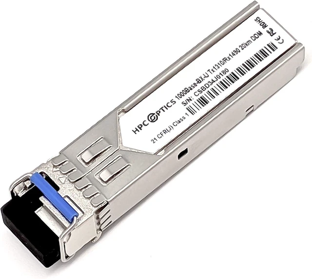 Main image of Compatible with Edgecore ET4204-BX10 1000BASE-BX-U Bi-Directional SFP Transceiver