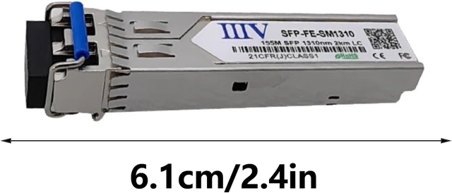 Alt view image 7 of 7 - NUEAYMS SFPs 155Mbps Opticals Module For Integration In SDH STM1 And SONETs OC 3 Networking Backbones Networking Connection