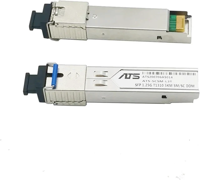 Alt view image 4 of 5 - SFP SC Connector 1.25G SC 1310nm/1550nm WDM Switch SFP Transceiver with Switch with DDM Function(5 Pair 5KM)