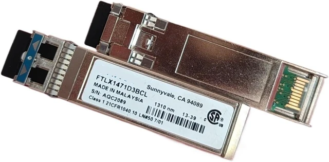 Alt view image 2 of 2 - 10g Fiber Module FTLX1471D3BCL LR 1310NM 10G SFP 10KM Switch adapter/10g sfp+ Single Mode Optical transceiver/10g lr sfp