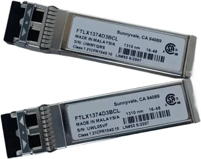 Main image of 1Pcs FTLX1374D3BCL 10G SFP+ 1310NM LRM 1KM Single Module Optical Fiber Transceiver/10g sfp+ Network Adapter General Switch
