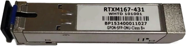 Main image of Fiber Module sfp RTXM167-431 Gpon- SFP- ONU- CLASSB+ 34060565 sfp Fiber Switch transceiver