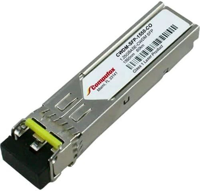 Main image of 1000Base-CWDM SFP 1550nm 80km Transceiver Compatible with CWDM-SFP-1550