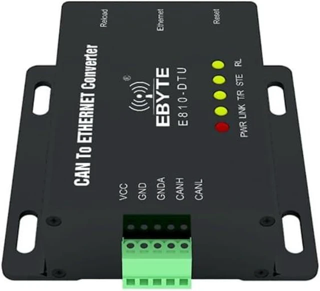 Alt view image 3 of 7 - Ethernet to CAN Bus Two Way Transparent Transmission Wireless Modem RS485 E810-DTU(CAN-ETH) Modbus Protocal Serial Port Wireless Transceiver