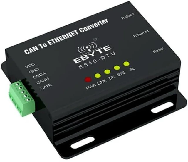 Alt view image 4 of 7 - Ethernet to CAN Bus Two Way Transparent Transmission Wireless Modem RS485 E810-DTU(CAN-ETH) Modbus Protocal Serial Port Wireless Transceiver