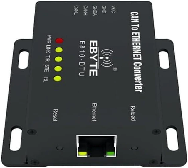 Alt view image 5 of 7 - Ethernet to CAN Bus Two Way Transparent Transmission Wireless Modem RS485 E810-DTU(CAN-ETH) Modbus Protocal Serial Port Wireless Transceiver