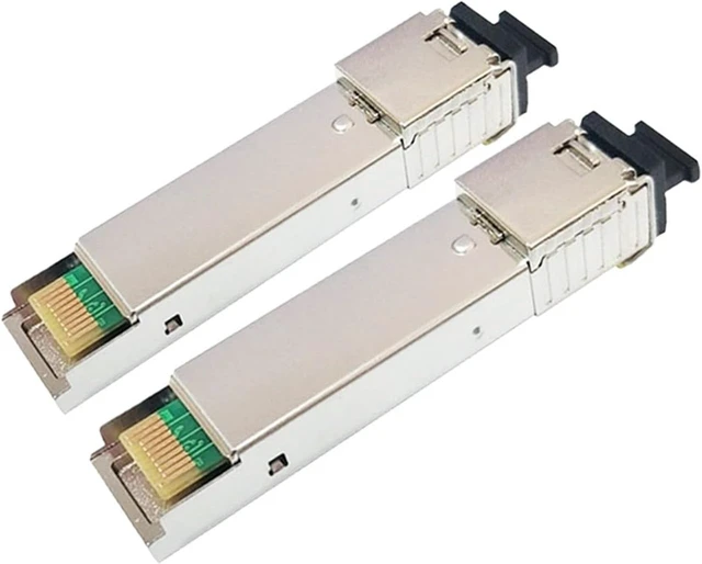 Alt view image 4 of 7 - SFP Module 10G SC SFP Module BIDI SFP+ Fiber Optic Transceiver 1270nm/1330nm 10KM-60KM Single SC(1 Pair SC 10km)
