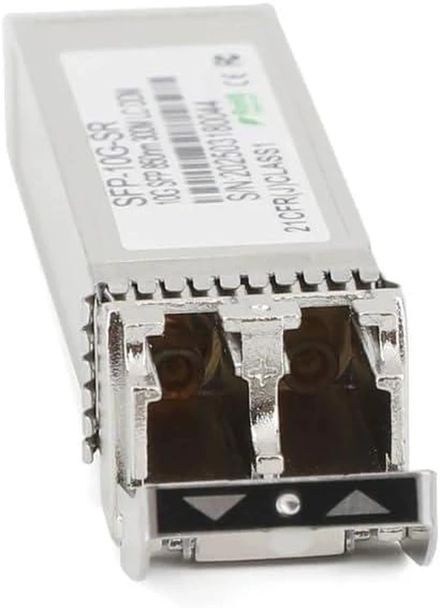 Alt view image 5 of 6 - 1PCS 10G SFP Module Single/Multimode Multifiber 2 LC Fiber 1310nm/1550nm Transceiver Module for Ethernet Switch(1550nm 80KM)