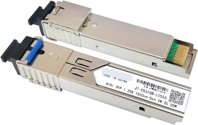 Alt view image 4 of 6 - 1Pair SC SFP Module for 1000Mbps Fiber Transceiver Gigabit DDM Mini GBIC Compatible with Switch(1Pair 20KM)
