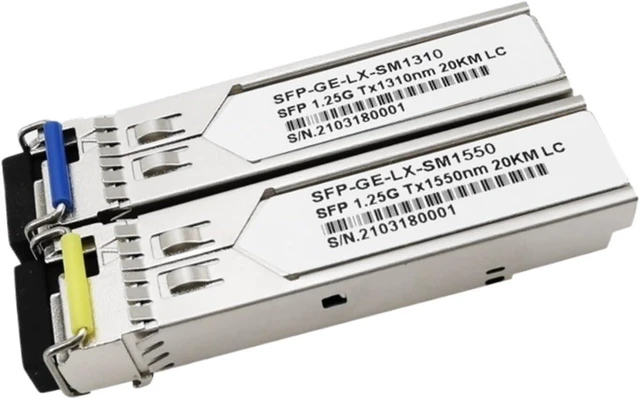 Main image of 1.25G SFP Fiber Optical Transceiver Module LC 20km Simplex Gigabit SFP