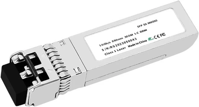 Main image of 10G SFP+ Fiber Optical Transceiver Module 850nm 300M Multi-Mode Duplex LC 10 Gigabit SFP DDM(1PC 10G 850nm 300M)