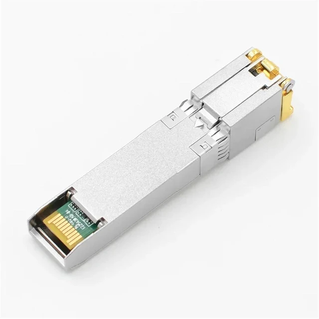 Alt view image 5 of 6 - 10G SFP+ Fiber 2.5G Copper SFP Modules Optical Port Turn to RJ45 Ethernet Port Switch Gigabit Transceiver Module(2.5G 2PCS)