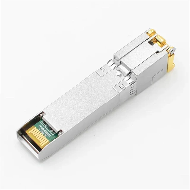 Alt view image 5 of 6 - 10G SFP+ Fiber 2.5G Copper SFP Modules Optical Port Turn to RJ45 Ethernet Port Switch Gigabit Transceiver Module(2.5G 1PCS)