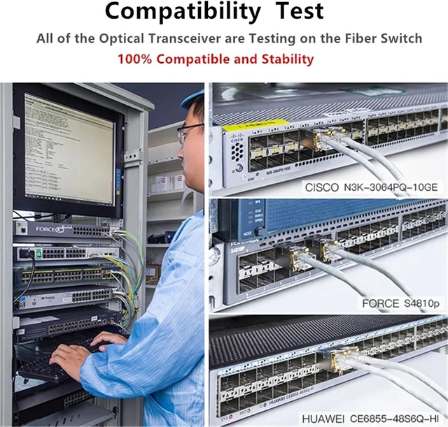 Alt view image 3 of 4 - SFP to RJ45 Module 1.25G/2.5G/10Gbs SFP+ Optical Transceiver Copper Module for Ethernet Switch(1pcs 10G-TX)