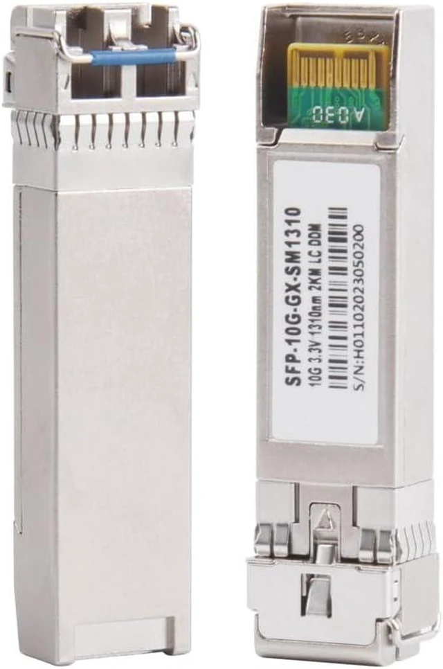 1PCS 10G SFP Module Single/Multimode Multifiber 2 LC Fiber 1310nm ...