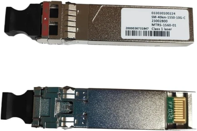 Main image of 1PCS 10G 40KM SFP Fiber Optical module/033030100224 23002800 SM-40KM-1550-10G-C MTRS-1S60-01/40KM SFP Fiber transceiver