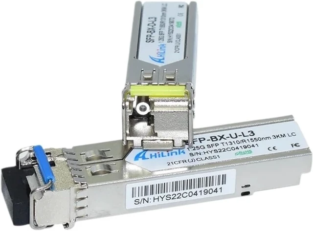 Alt view image 5 of 6 - 1000BASE WDM 1.25G 40KM TX1310/RX1550nm LC/SC Connector Transceiver SFP(5 Pairs LC)