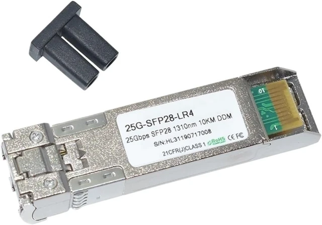 Alt view image 4 of 7 - SFP28 10KM 25GBASE 1310nm 10KM LC SMF SFP Optical Transceivers DOM(5pcs)