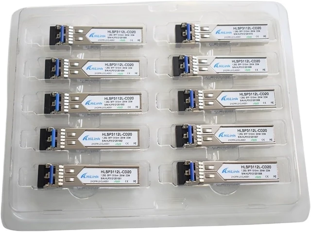 Alt view image 7 of 7 - 1000BASE 1550nm 1.25G 160KM GLC-ZX-SM SFP Transceiver DOM Opatica(1 pc)
