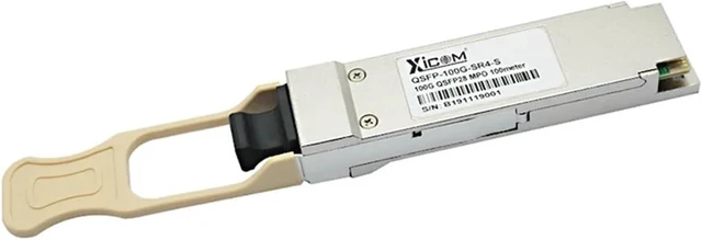 Main image of 100Gbps SFP Optical QSFP28 SR 850nm 100m MPO Connector Multi-Mode Fiber Optic Switch Transceiver Optic (Color : 2pcs)