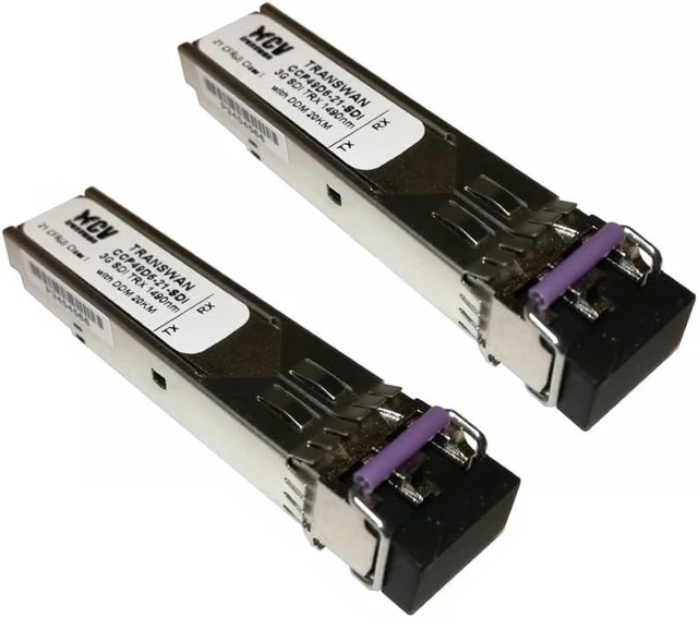 Main image of 3G SDI Video SFP Transceiver with Dual LC, CWDM 1490nm SDI SFP Optical Module 20Km (12.4 Miles) for SD/HD/3G-SDI Video with MSA pin Assignment and DDM, Supports All pathological Patterns