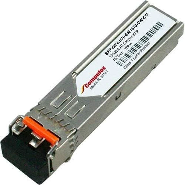 Main image of SFP-GE-LH70-SM1570-CW - H3C Compatible 1000BASE-CWDM SFP 1570nm 70km SMF transceiver