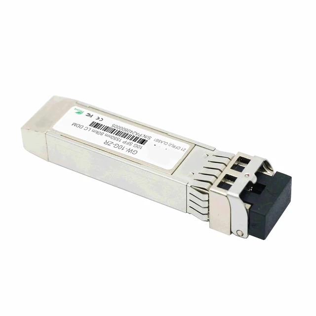 Alt view image 6 of 6 - 10G SFP Fiber Module Transceiver Singlemode Dual Fiber 80KM LC Transceiver DDM Fiber Optical