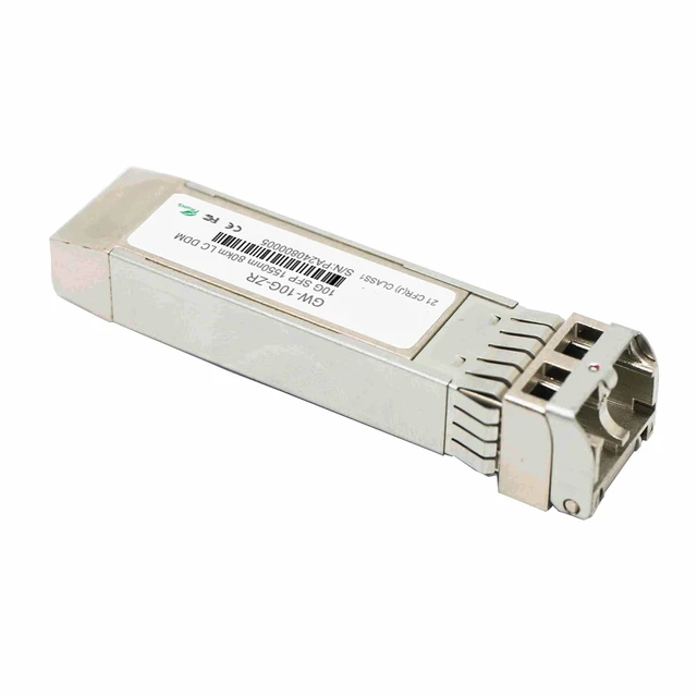 Alt view image 3 of 6 - 10G SFP Fiber Module Transceiver Singlemode Dual Fiber 80KM LC Transceiver DDM Fiber Optical