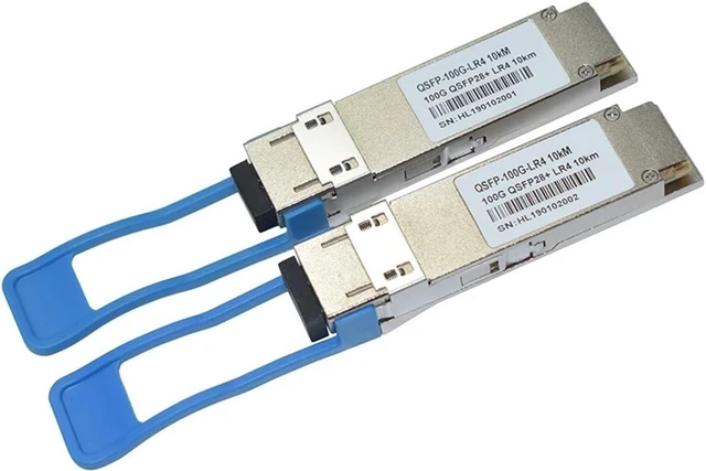 Main image of QSFP-100G-LR4 10km LC DOM 100G 1310nm LWDM Fiber Module 100g Optical Transceiver(2pcs)
