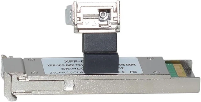 Alt view image 5 of 6 - XFP Fiber Optical Transceiver Modules 1270/1330nm WDM XFP 10G XFP 20km with LC Connector(1 Pair)
