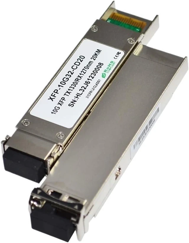 Alt view image 3 of 6 - XFP Fiber Optical Transceiver Modules 1270/1330nm WDM XFP 10G XFP 20km with LC Connector(1 Pair)