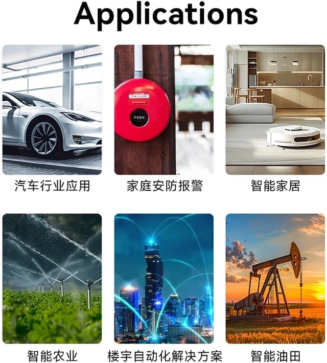 Alt view image 6 of 6 - 433M 150 Heat-Resistant Wireless Serial Port Transparent Transmission Module E30T-433T20S 20dbm 3.5KM Vehicle-Grade