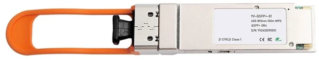 Main image of 40g qsfp sr4 QSFP-40GB-SR4 Compatible 40GBASE-SR4 QSFP+ 850nm 150m DOM MPO-12/UPC MMF Optical Transceiver Module(5pcs)